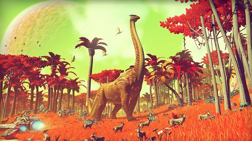 Zdjęcie okładkowe wpisu E3 2014: Dinozaury, statki kosmiczne i wielki świat – zwiastun No Man’s Sky