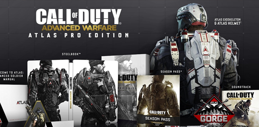 Zdjęcie okładkowe wpisu Znamy zawartość edycji Atlas oraz Atlas Pro Call of Duty Advanced Warfare