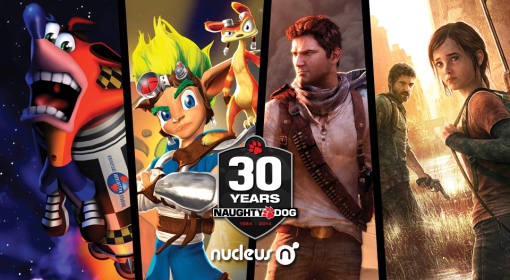 Zdjęcie okładkowe wpisu Naughty Dog celebruje 30 rocznice tworzenia gier