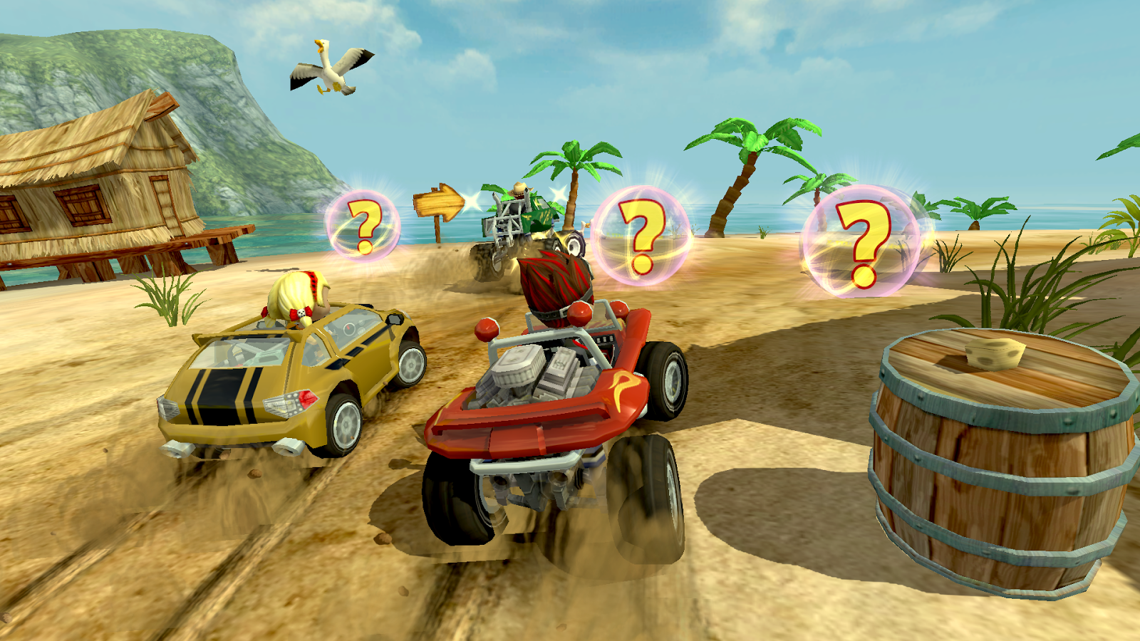 Zdjęcie okładkowe wpisu Beach Buggy Racing zbliża się na PS4