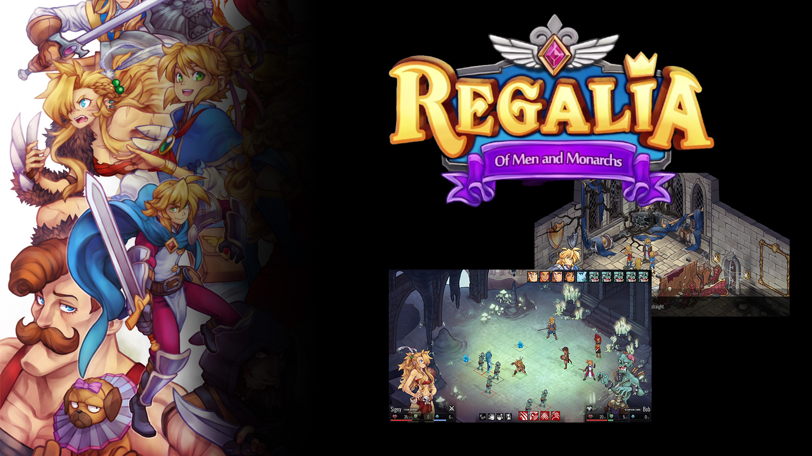 Zdjęcie okładkowe wpisu Polski jRPG Regalia startuje z akcją na Kickstarterze