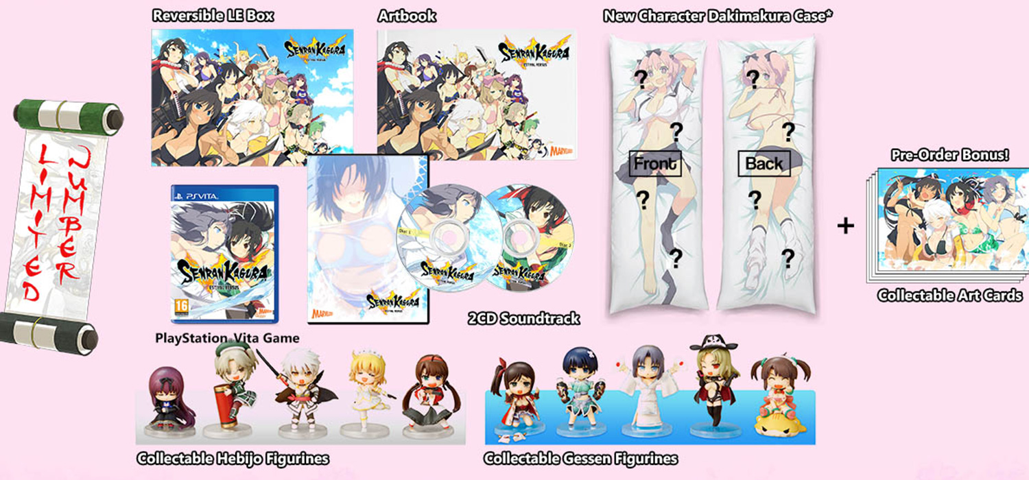 Zdjęcie okładkowe wpisu Senran Kagura: Estival Versus pojawi się w Europie w kilku edycjach