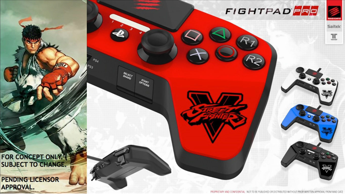 Zdjęcie okładkowe wpisu Przedstawiamy Street Fighter 5 Fightpad Pro i Fightstick Alpha