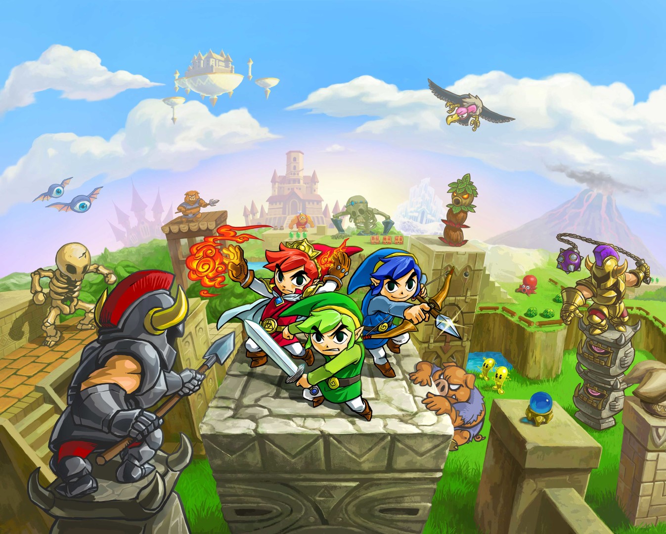 Zdjęcie okładkowe wpisu Premiera The Legend of Zelda: Tri Force Heroes 23 października!