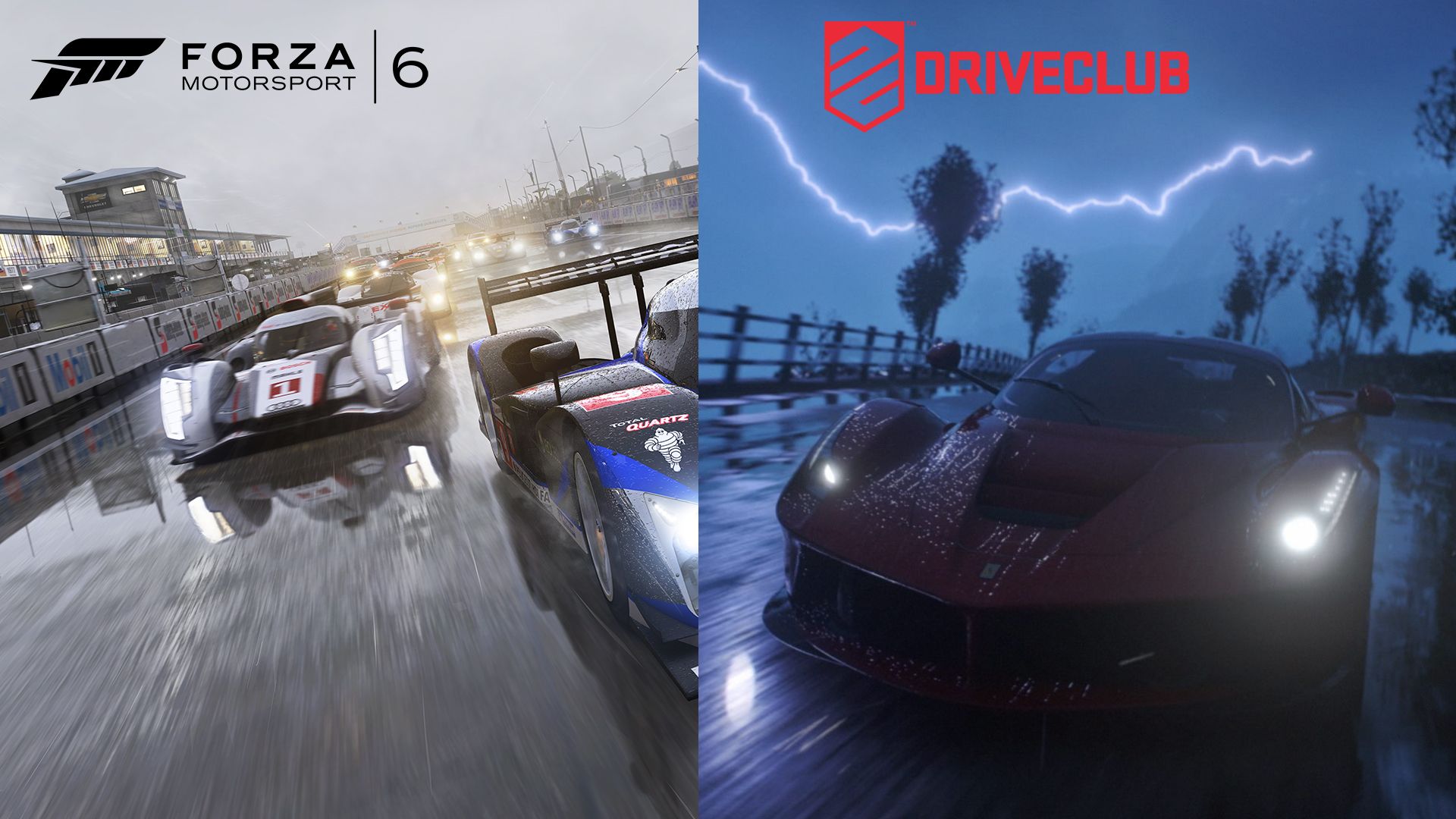 Zdjęcie okładkowe wpisu Driveclub vs Forza 6 – kto królem efektów deszczowych?