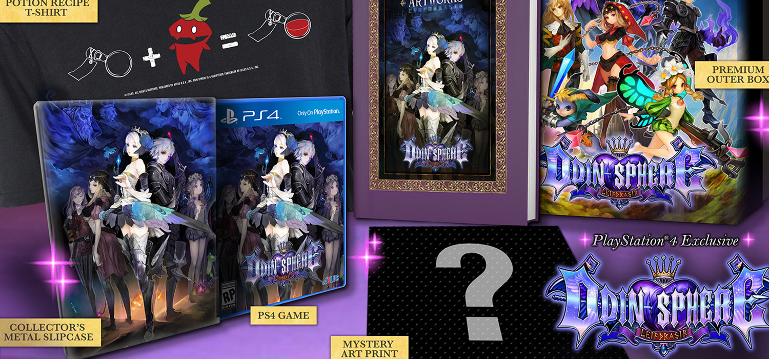 Zdjęcie okładkowe wpisu Poznaliśmy skład specjalnego oraz podstawowego wydania Odin Sphere: Leifthrasir