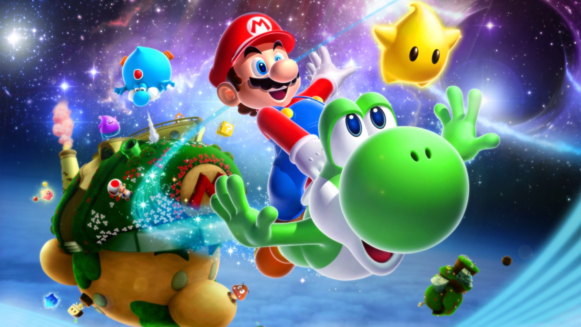 Zdjęcie okładkowe wpisu Super Mario Galaxy trafi na Wii U w najbliższy czwartek