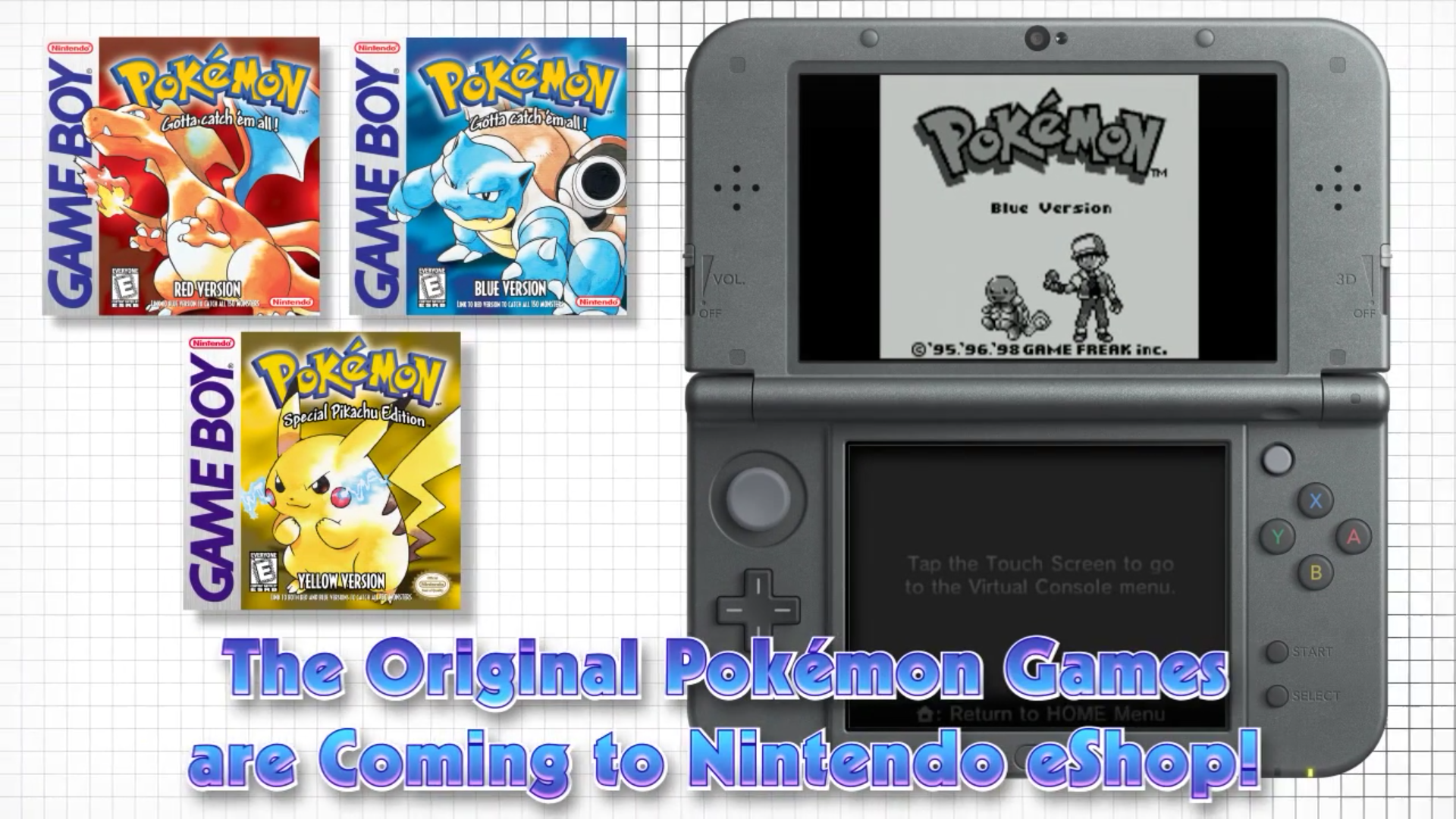 Zdjęcie okładkowe wpisu Zestawy Nintendo 2DS z grami Pokémon Red, Blue i Yellow trafią do Europy