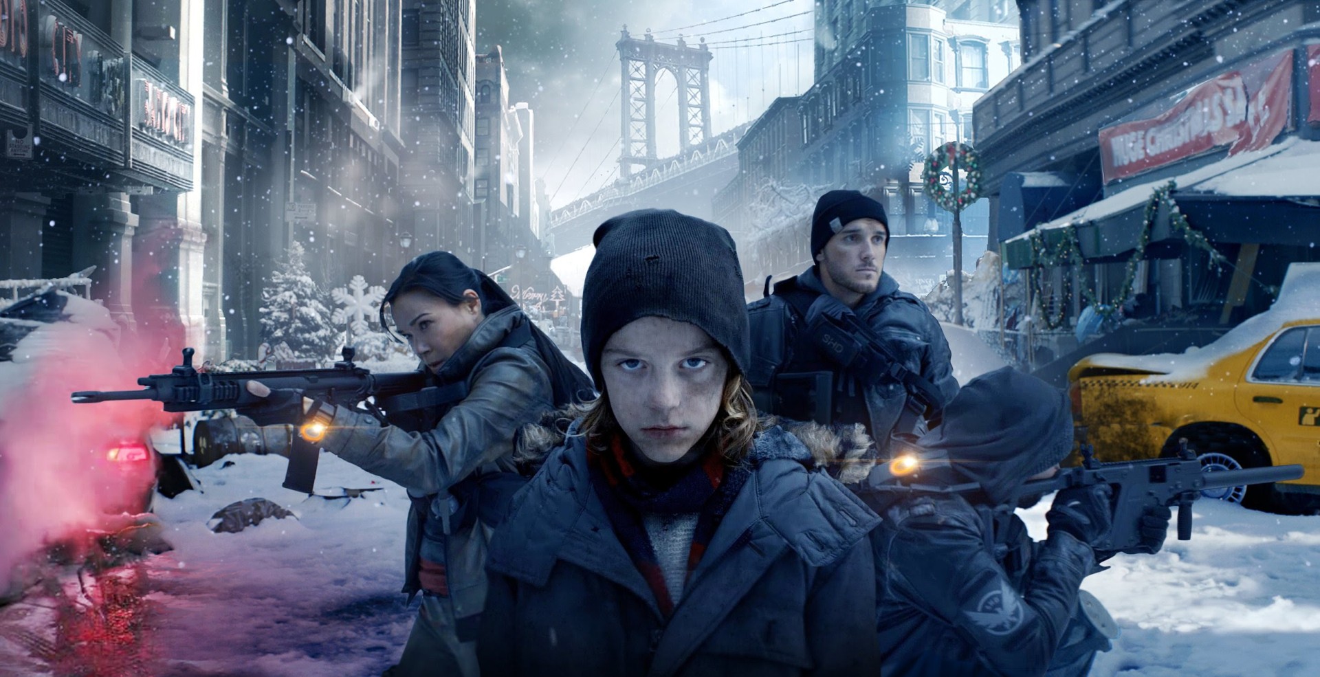 Zdjęcie okładkowe wpisu “Cicha noc” w wykonaniu The Division