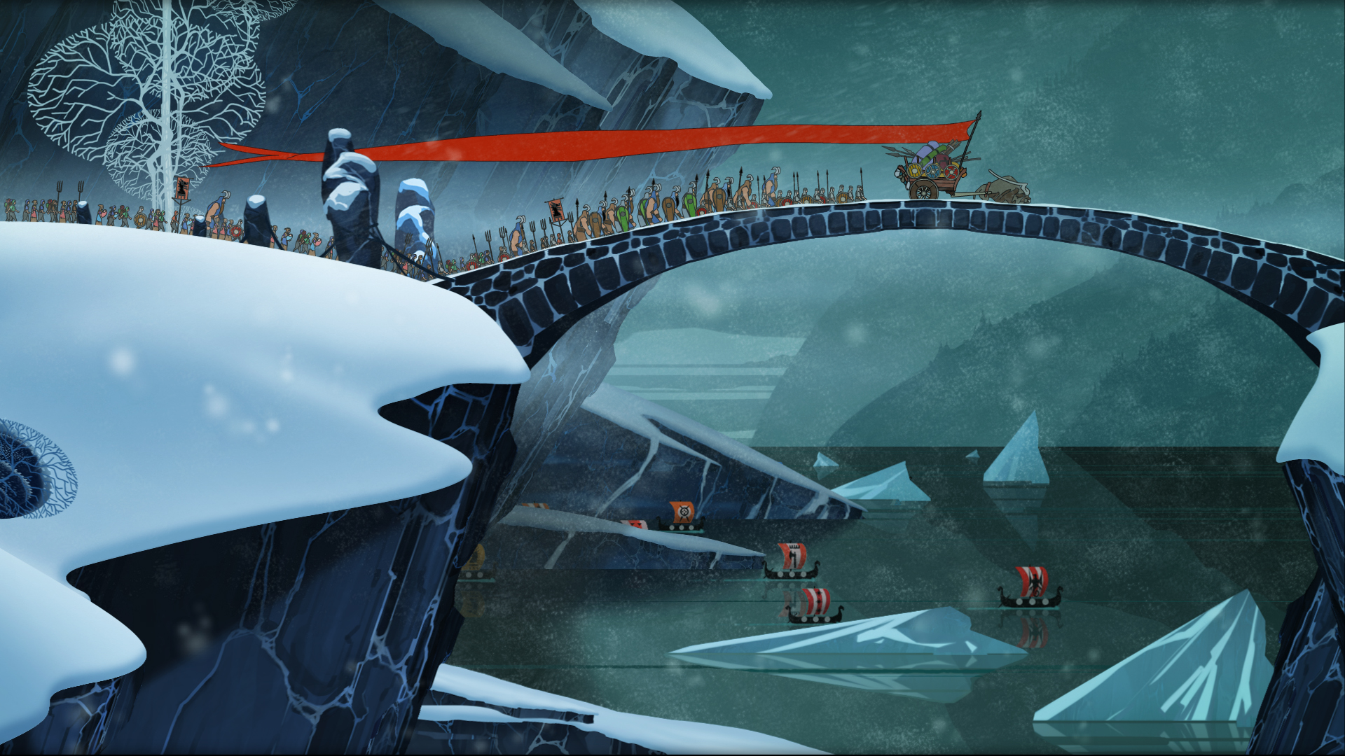Zdjęcie okładkowe wpisu The Banner Saga ukaże się 12 stycznia na PS4 i Xbox One