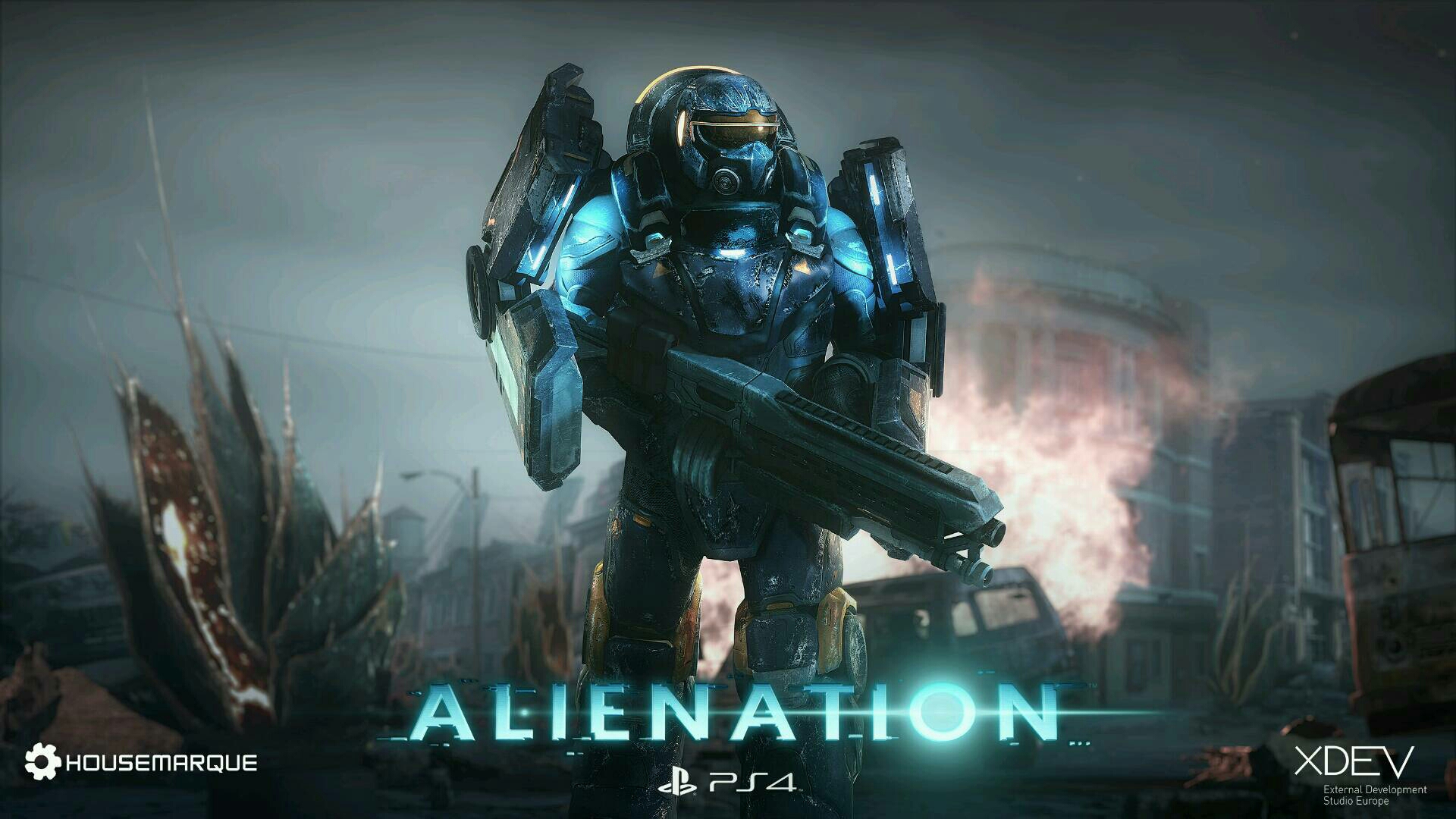 Zdjęcie okładkowe wpisu Alienation zadebiutuje na PS4 już 23 marca