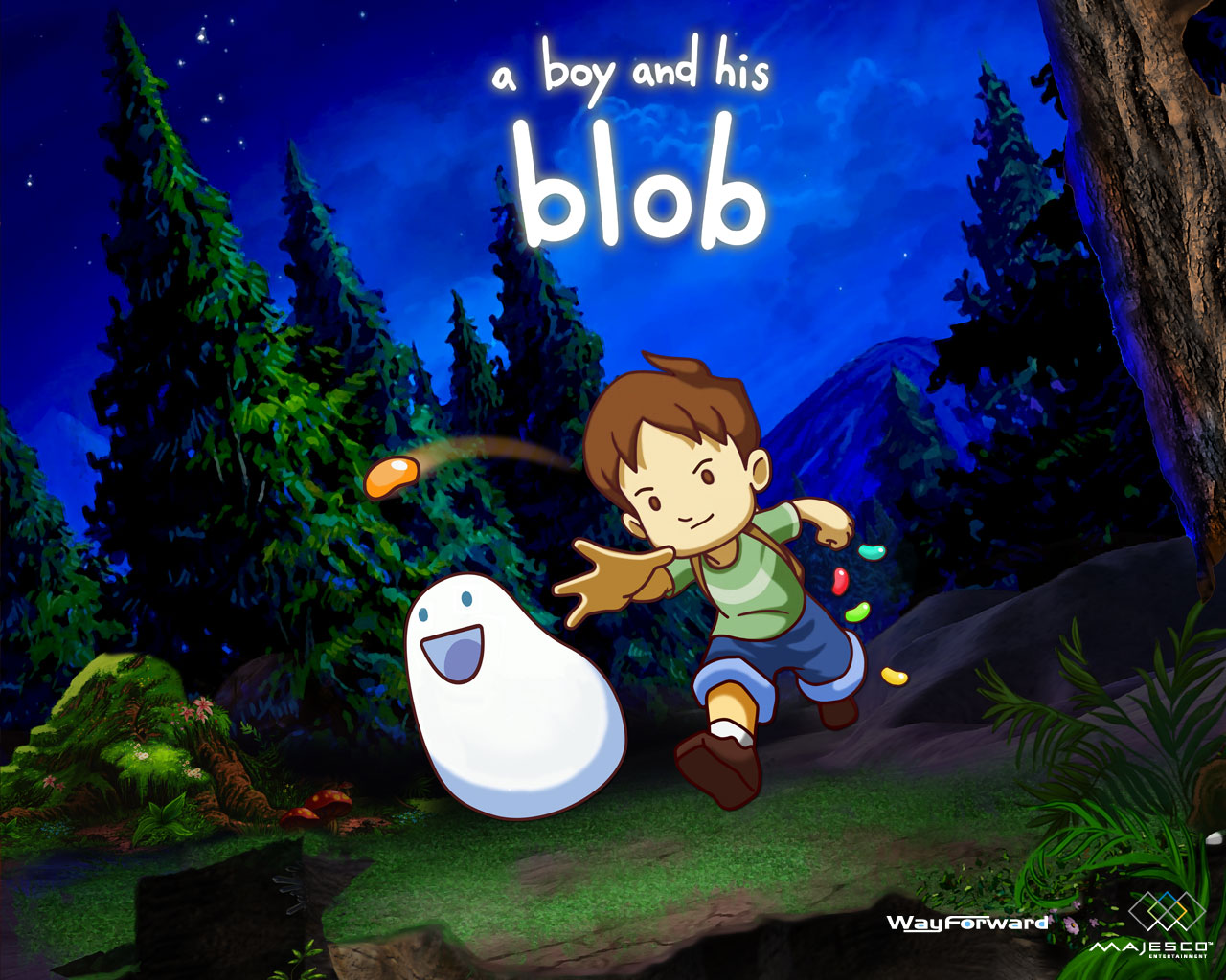 Zdjęcie okładkowe wpisu A Boy and His Blob trafi na PS4, Xbox One, PS Vita i PC