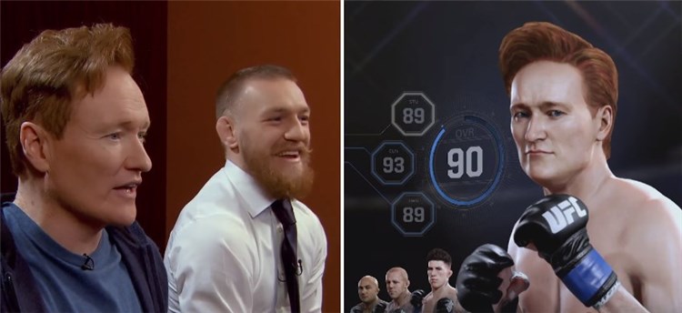 Zdjęcie okładkowe wpisu Conor McGregor i Conan O’Brien prezentują EA Sports UFC 2