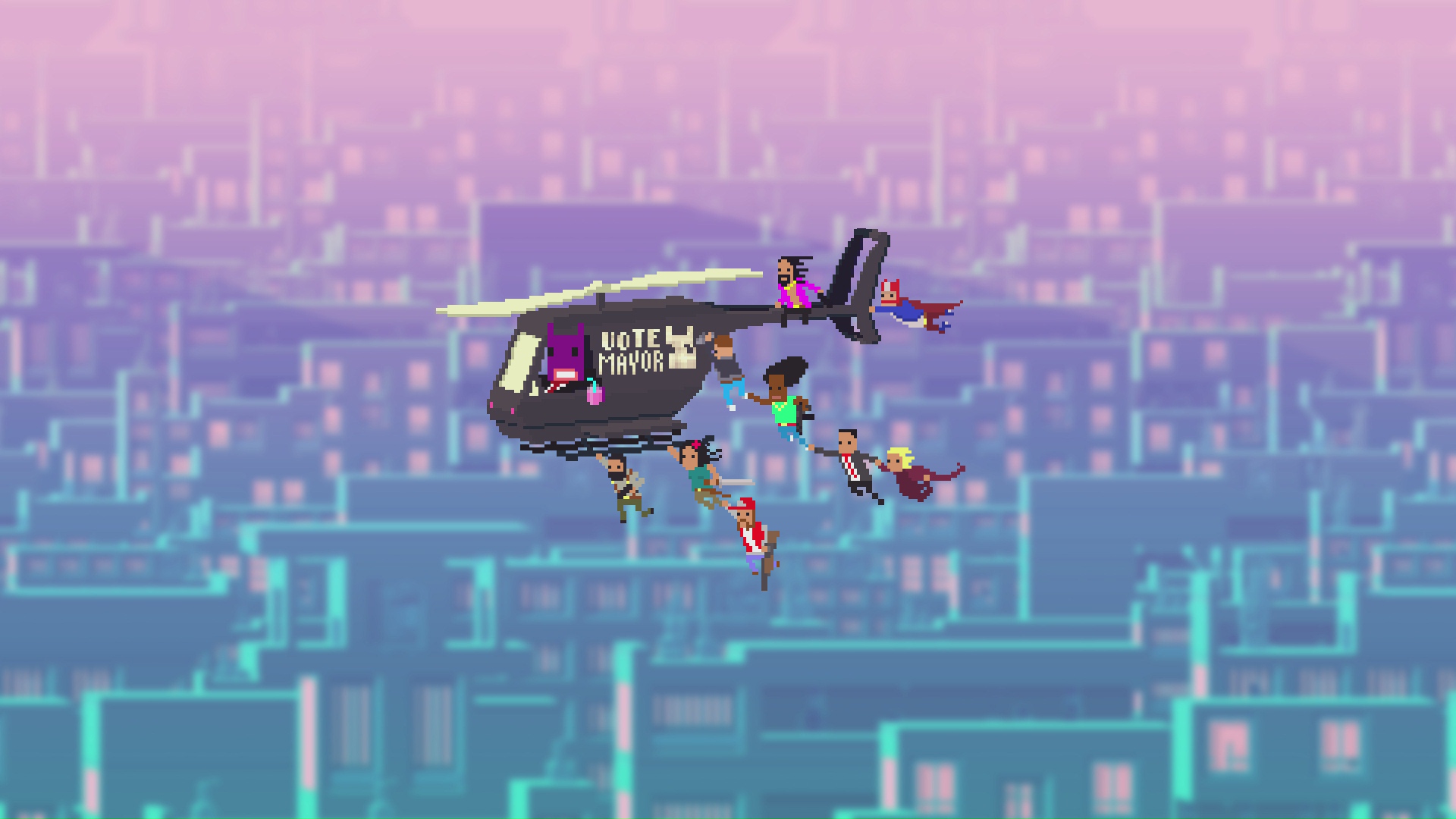 Zdjęcie okładkowe wpisu Recenzja: Not a Hero (Xbox One)