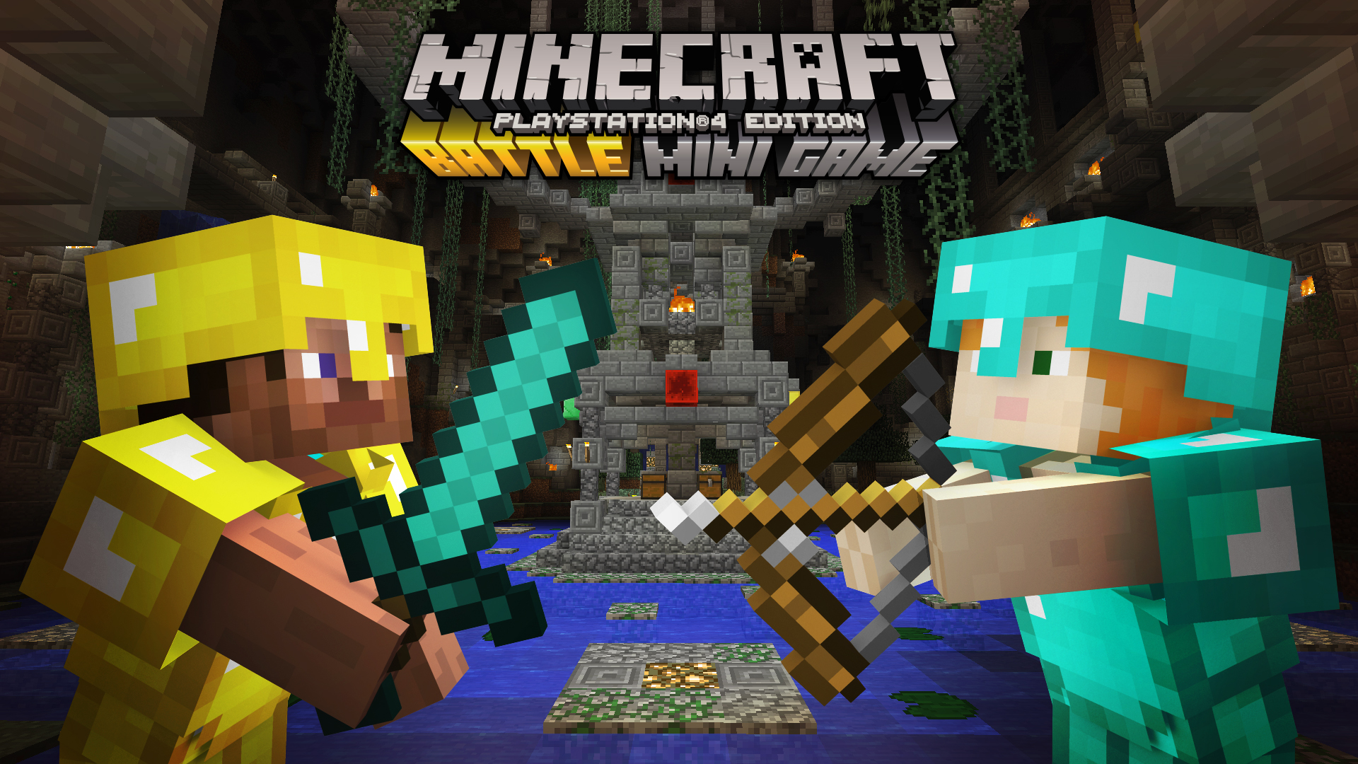 Zdjęcie okładkowe wpisu Minecraft: Battle minigame  pojawi się na konsolach Sony w czerwcu!