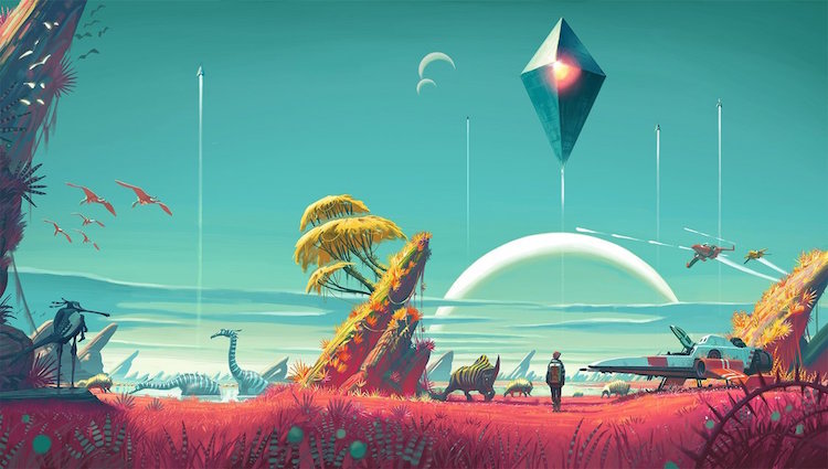 Zdjęcie okładkowe wpisu Oficjalnie No Man’s Sky przesunięte na sierpień