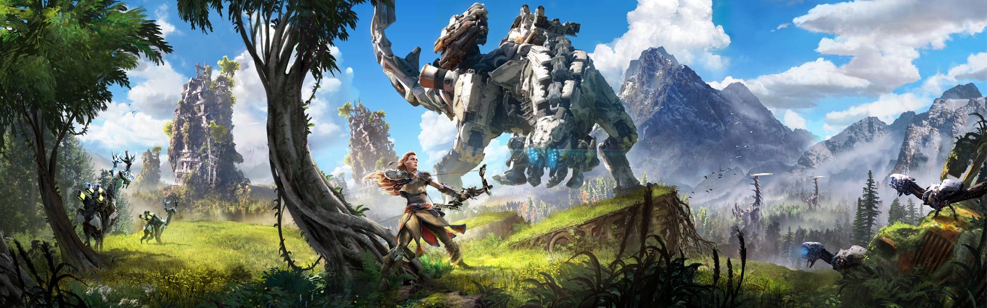Zdjęcie okładkowe wpisu Z Horizon: Zero Dawn wycięto tryb współpracy dla dwóch osób