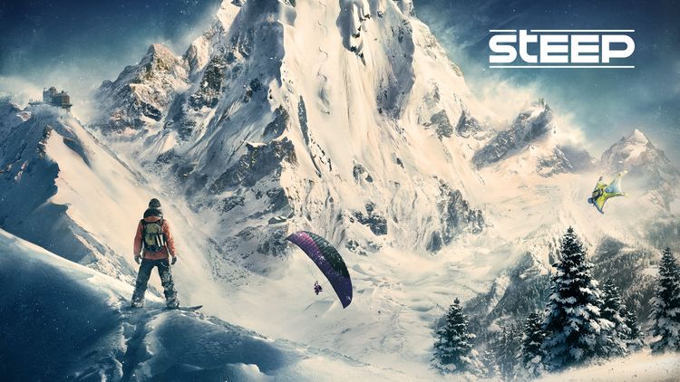 Zdjęcie okładkowe wpisu 26 minut w zimowym klimacie – Steep, nowe IP od Ubisoftu