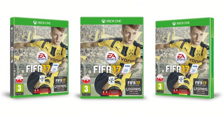 Zdjęcie okładkowe wpisu Marco Reus z Borussii Dortmund na okładce FIFA 17