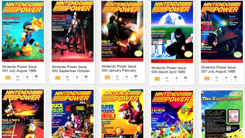 Zdjęcie okładkowe wpisu Do sieci trafiły skany ponad 140 numerów Nintendo Power