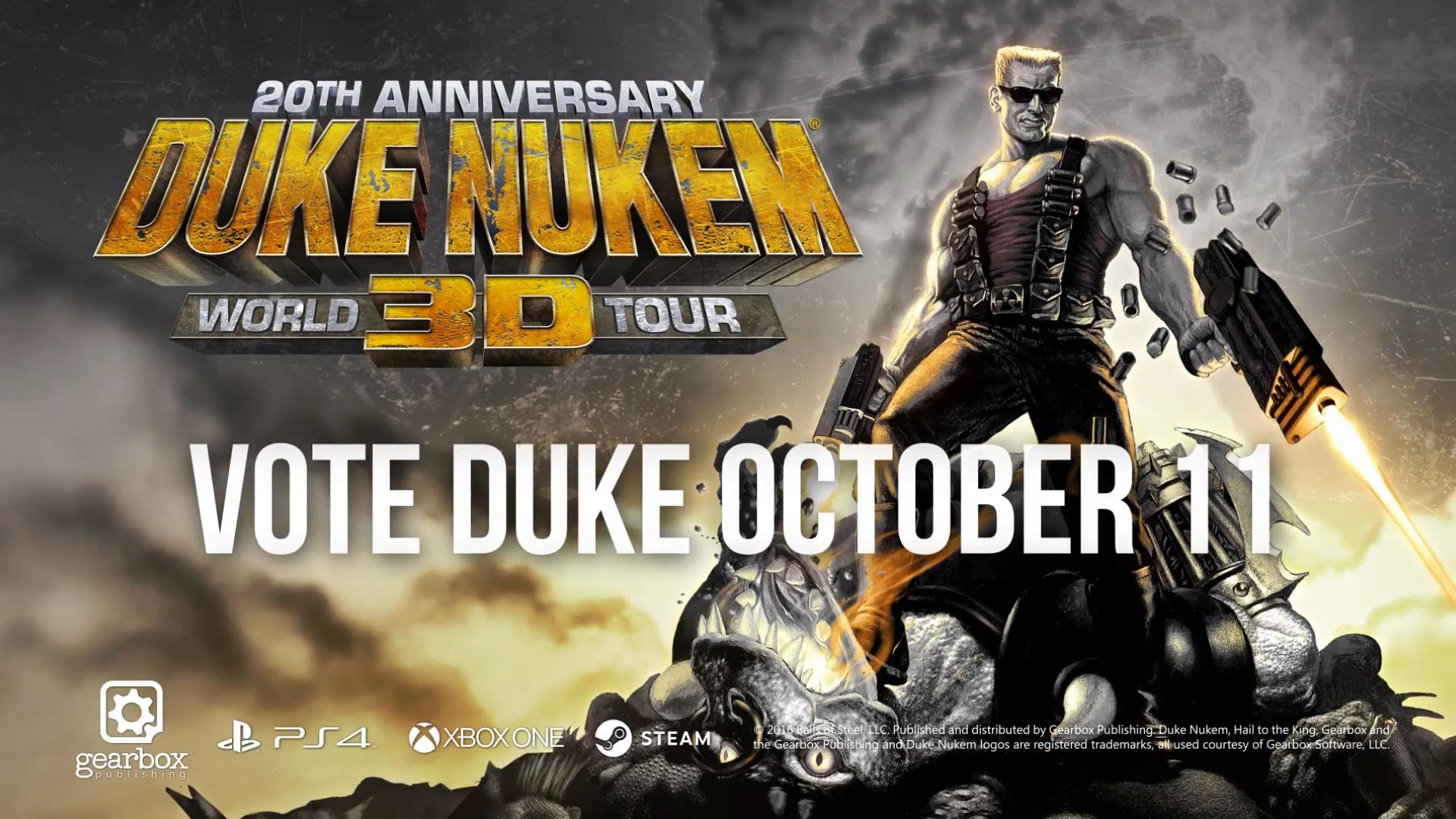 Zdjęcie okładkowe wpisu Duke Nukem na 20-sto lecie powraca w klasycznej odsłonie