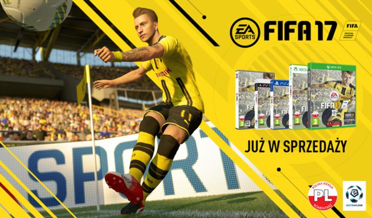 Zdjęcie okładkowe wpisu Dziś premiera gry EA SPORTS FIFA 17