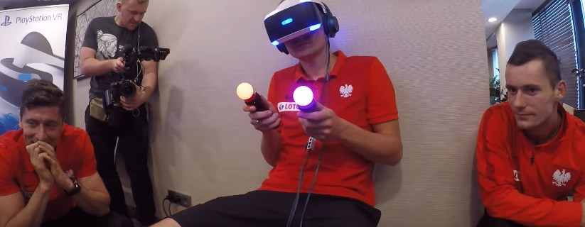 Zdjęcie okładkowe wpisu Kadra Reprezentacji Polski testuje PlayStation VR