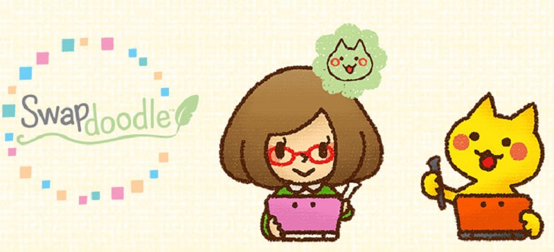 Zdjęcie okładkowe wpisu Wymieniaj się szkicami ze znajomymi w darmowej aplikacji Swapdoodle, dostępnej do pobrania na konsole z rodziny 3DS już teraz