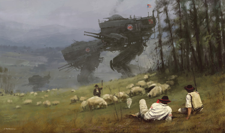 Zdjęcie okładkowe wpisu Iron Harvest – gra ze świata stworzonego przez Jakuba Różalskiego