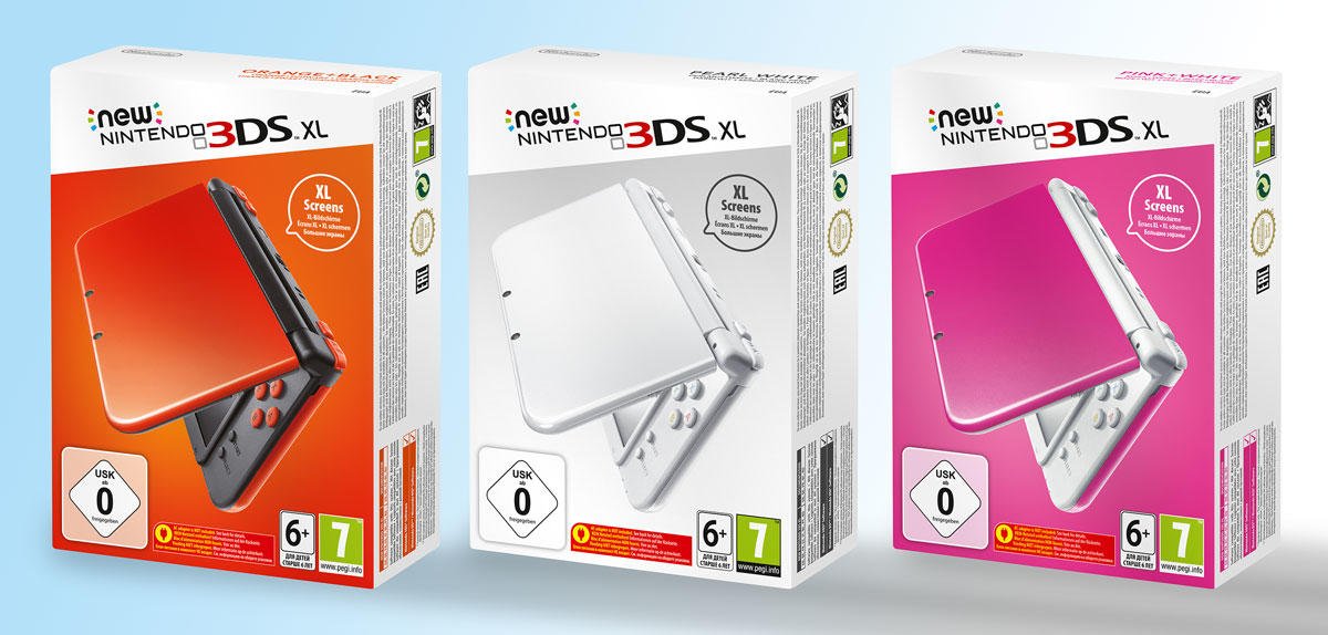 Zdjęcie okładkowe wpisu Nowe wersje kolorystyczne Nintendo New 3DS XL już dostępne w Europie
