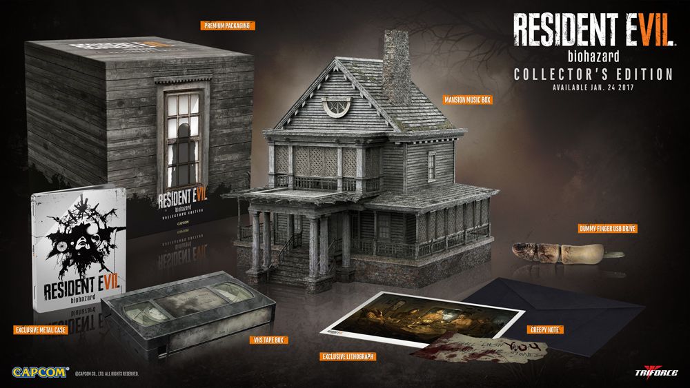 Zdjęcie okładkowe wpisu Resident Evil 7 – ciekawa oferta dla fanów edycji kolekcjonerskich
