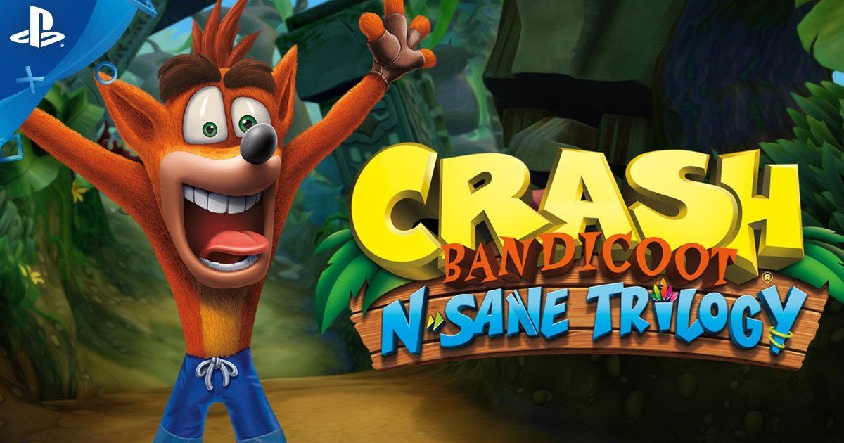 Zdjęcie okładkowe wpisu Crash Bandicoot N.Sane Trilogy najlepiej sprzedającą się grą czerwca!
