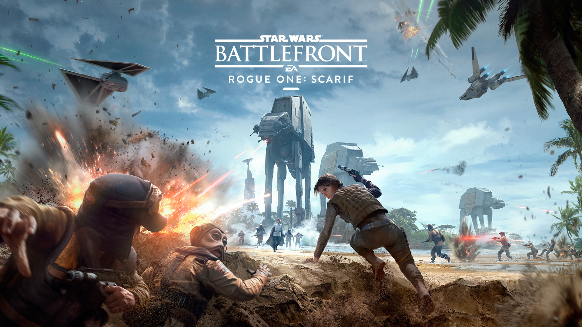Zdjęcie okładkowe wpisu Recenzja: Star Wars Battlefront – Łotr 1: Scarif (DLC)