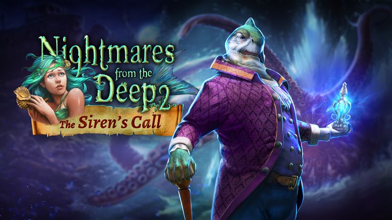 Zdjęcie okładkowe wpisu Nightmares From the Deep 2: The Siren’s Call od Artifex Mundi już 28 marca na PS4