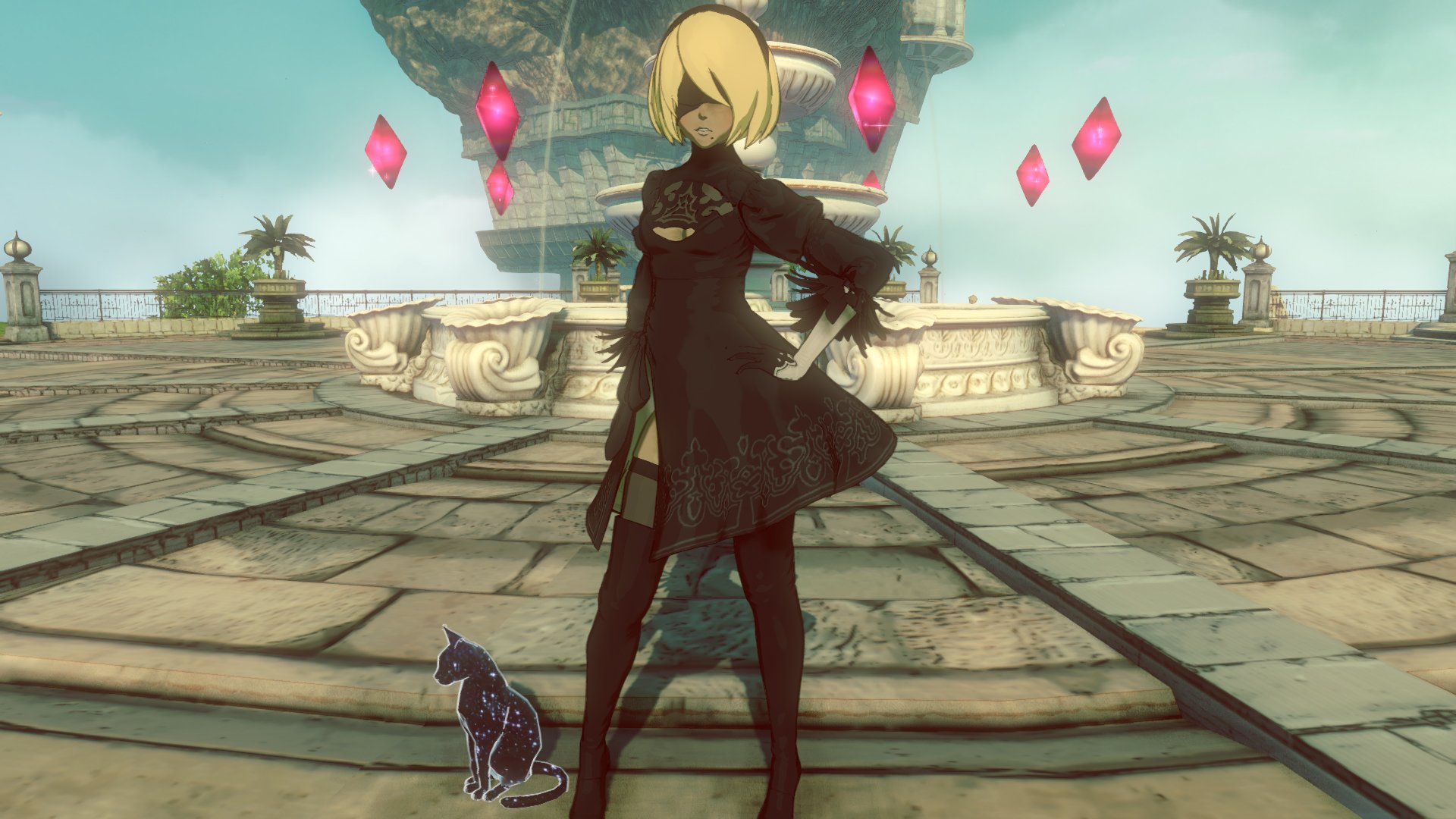 Zdjęcie okładkowe wpisu 2B spotyka Kat, cudowny darmowy strój wkrótce w Gravity Rush 2