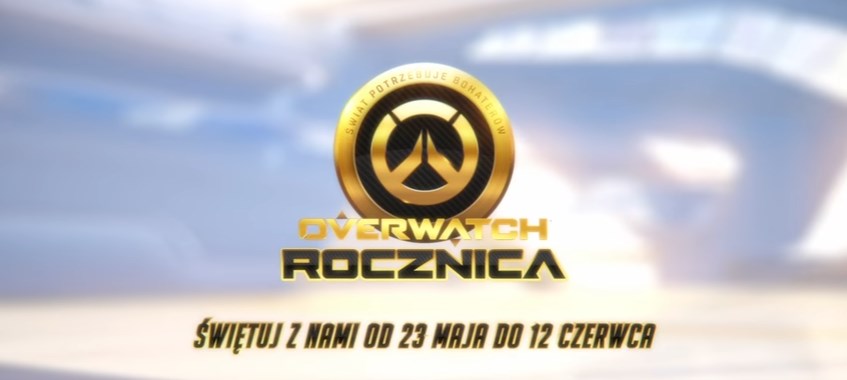 Zdjęcie okładkowe wpisu Nowe skórki oraz tańczące emotki na pierwszą rocznice Overwatch
