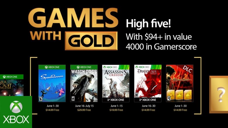 Zdjęcie okładkowe wpisu Pięć darmowych gier w czerwcowej ofercie Games with Gold