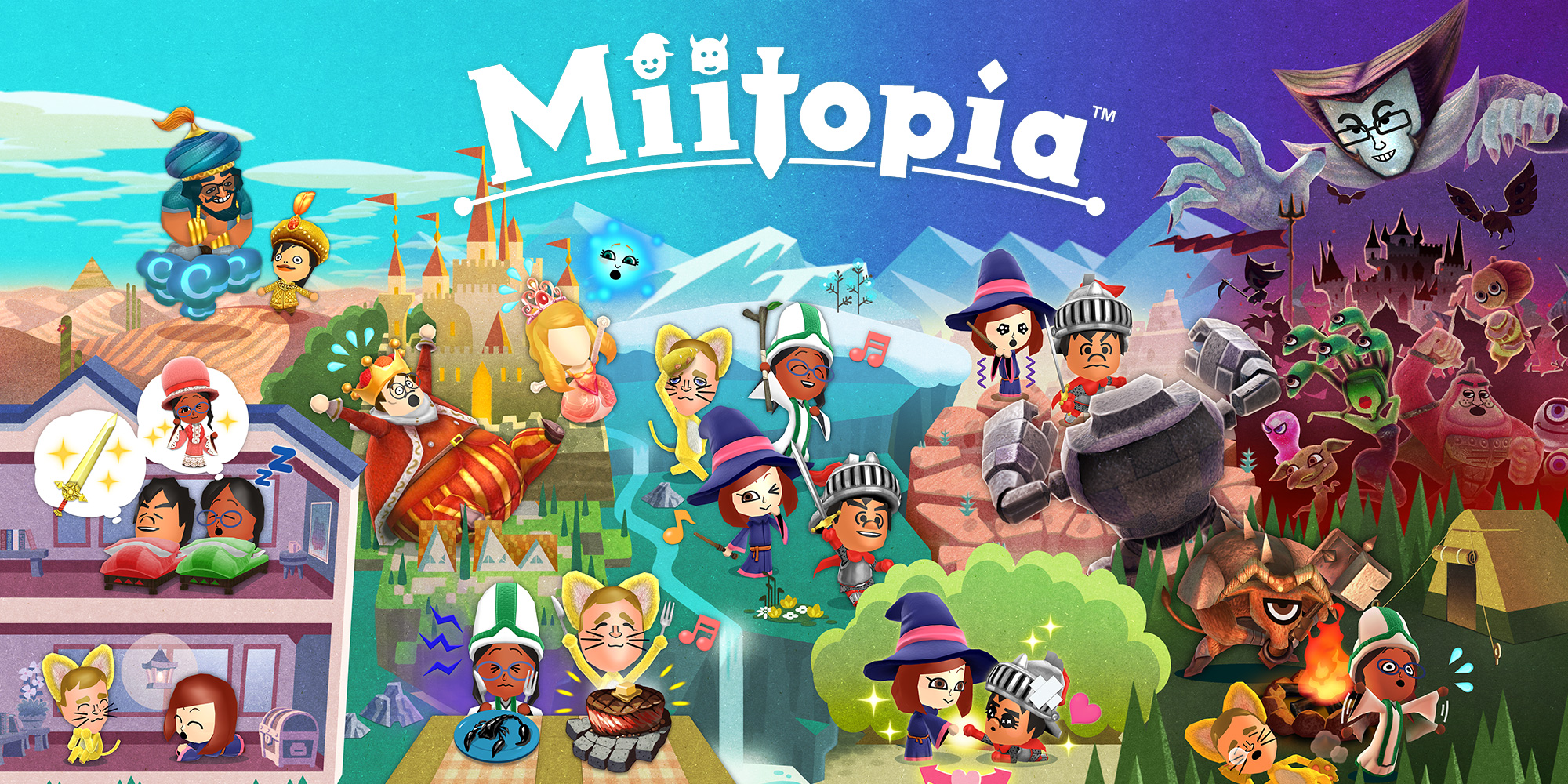 Zdjęcie okładkowe wpisu Recenzja: Miitopia (3DS)