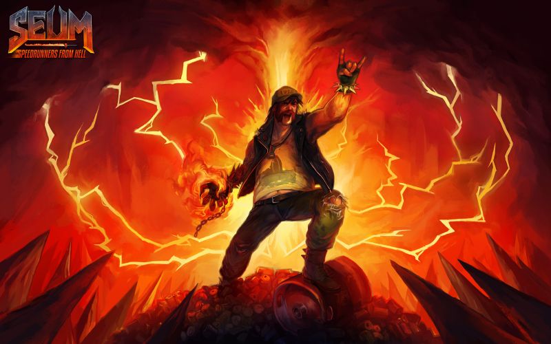 Zdjęcie okładkowe wpisu SEUM: Speedrunners from Hell zapowiedziane na PS4 i XONE