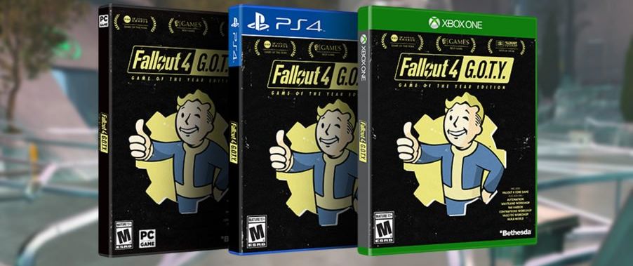 Zdjęcie okładkowe wpisu Fallout 4 Game of the Year Edition pod koniec września