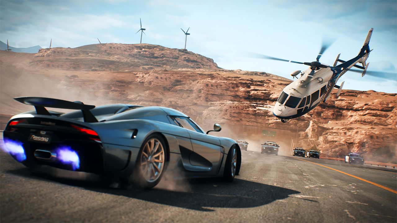 Zdjęcie okładkowe wpisu Śmigłowce i radiowozy opancerzone w zwiastunie Need for Speed Payback