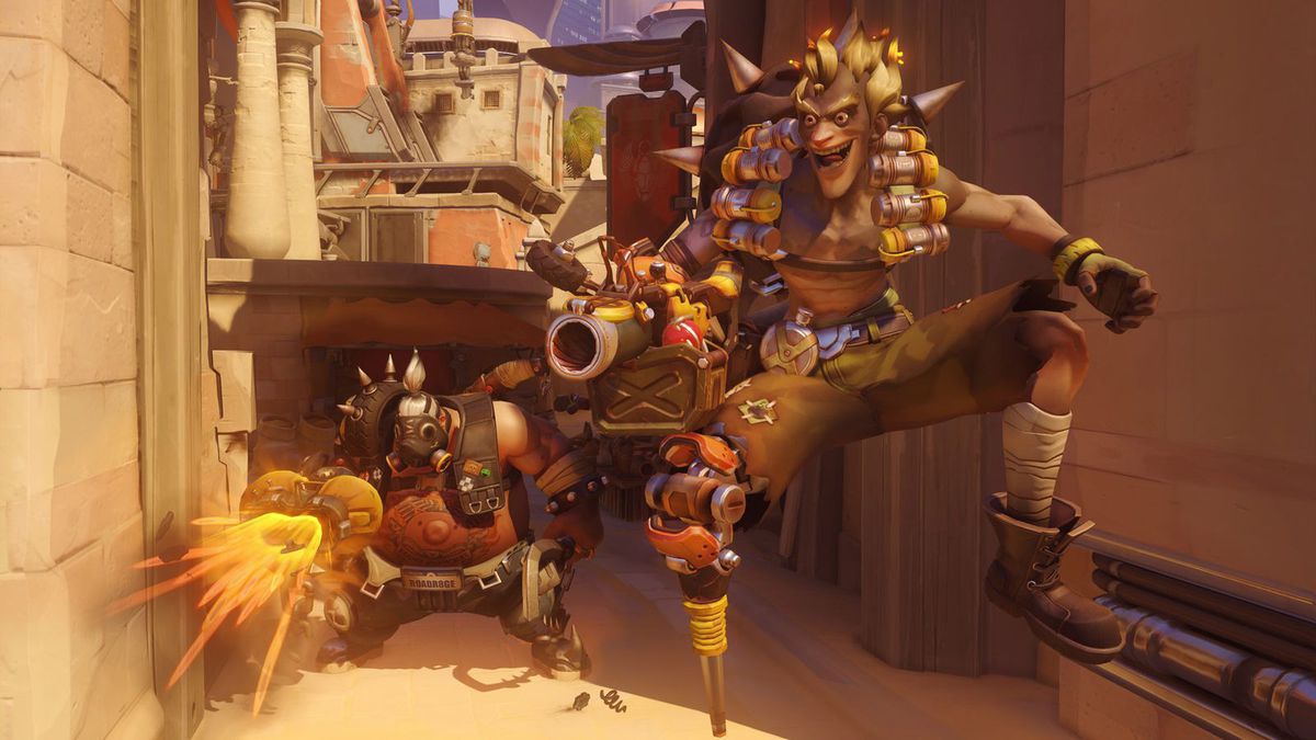 Zdjęcie okładkowe wpisu Nowa mapa i animacja do Overwatch. Junkrat i Roadhog głównymi bohaterami