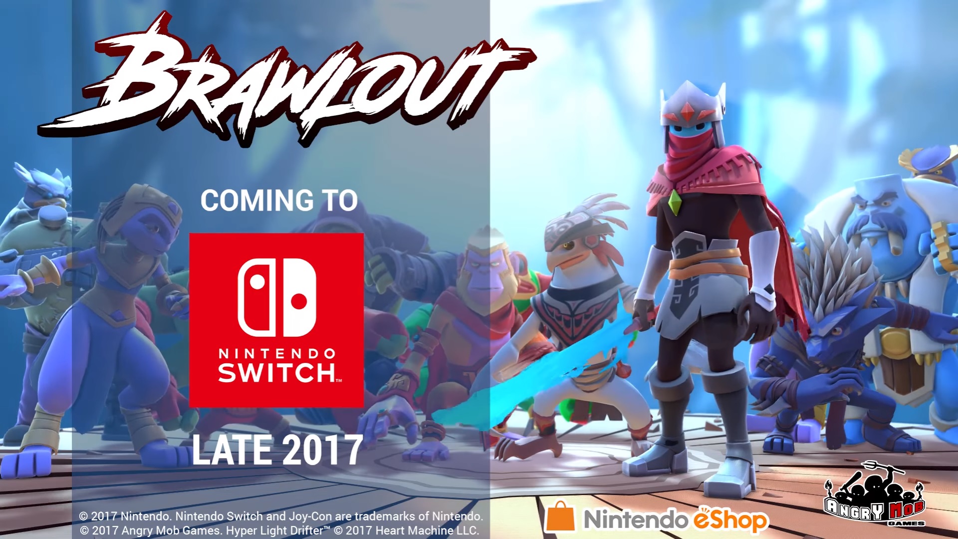 Zdjęcie okładkowe wpisu Brawlout trafi pod koniec roku na Nintendo Switch
