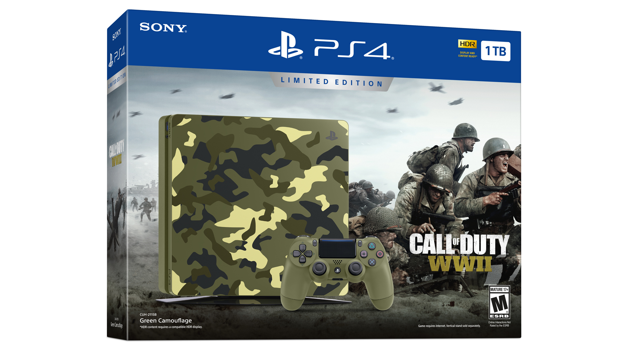 Zdjęcie okładkowe wpisu PlayStation 4 w barwach Call of Duty WWII