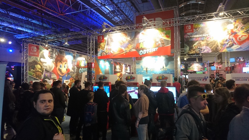 Zdjęcie okładkowe wpisu Relacja z T-Mobile Warsaw Games Week 2017 – Nintendo