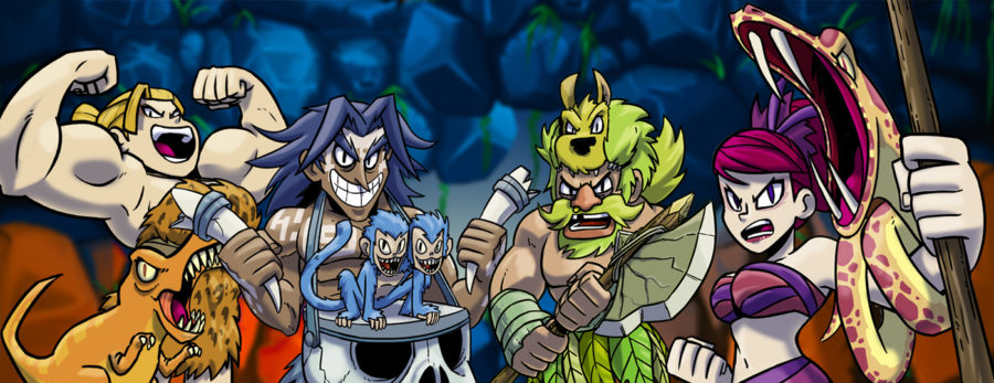 Zdjęcie okładkowe wpisu Recenzja: Caveman Warriors – dzida w dłoń! (PS4)