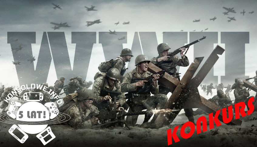 Zdjęcie okładkowe wpisu Konkurs na 5 urodziny konsolowe.info do wygrania CoD: WWII na PS4