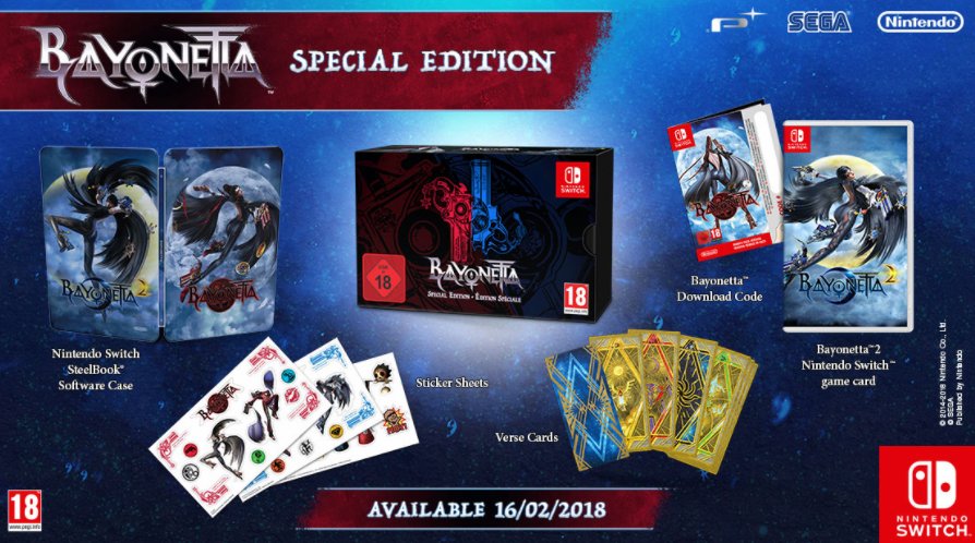 Zdjęcie okładkowe wpisu Bayonetta Special Edition na Nintendo Switch – recenzja zawartości