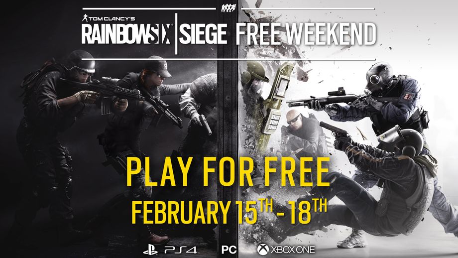 Zdjęcie okładkowe wpisu Darmowy Weekend z Rainbow Six Siege od 15 lutego