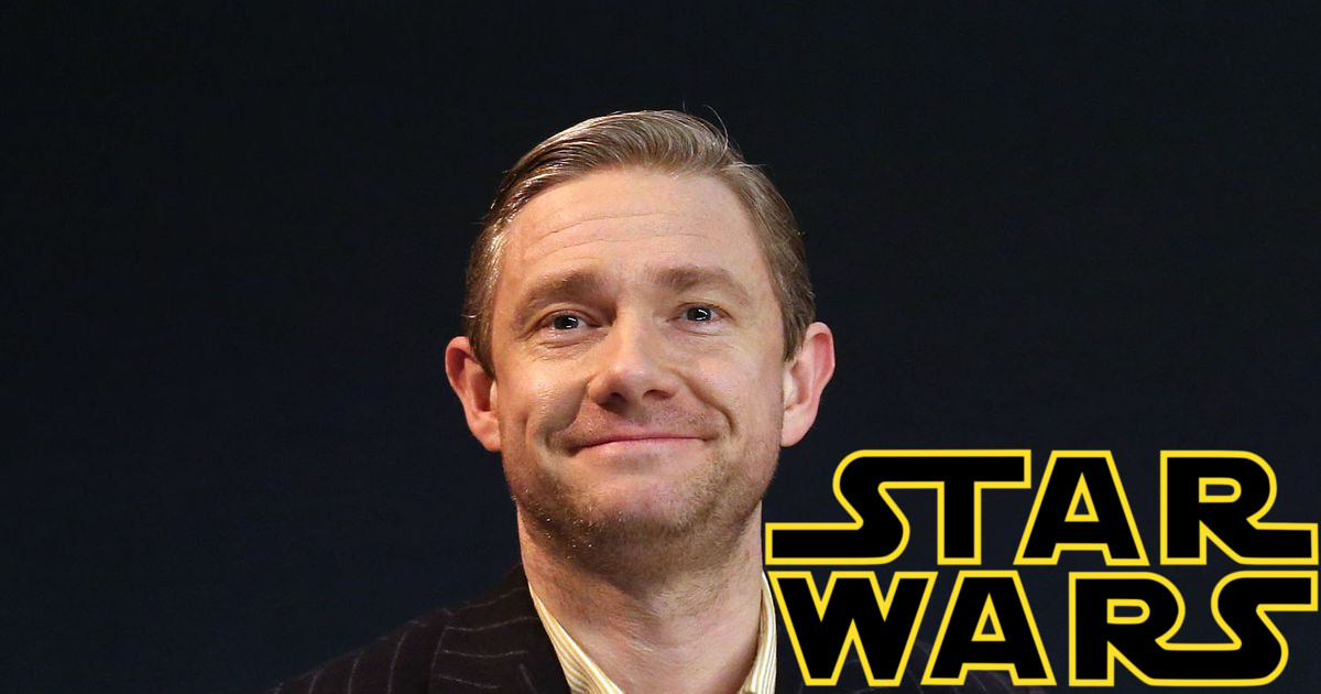 Zdjęcie okładkowe wpisu Martin Freeman chciałby wlecieć do sagi Star Wars